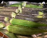 Baked Sesame Okra作り方7写真