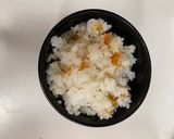 我が家の丼　炒めしらすとズッキーニ丼作り方6写真