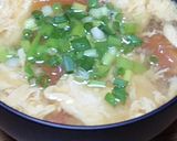 ヘルシー\♡/トマトと溶き卵のお味噌汁〜作り方3写真