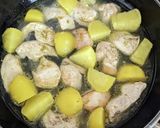 フレッシュチーズと鶏の手抜煮込【ドイツ】作り方3写真