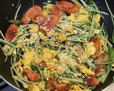 水菜とウインナーの中華卵炒め作り方7写真