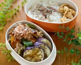 たこ焼きソースで肉野菜炒め弁当作り方9写真
