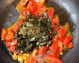 海苔とじゃこのトマトパスタ作り方4写真
