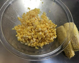 生とうもろこしまるごと、とうもろこしご飯作り方2写真