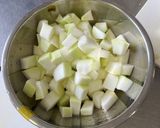 麻婆風★夕顔のあんかけ作り方2写真