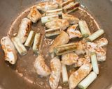 ささみと白ネギのマヨポン酢♩作り方3写真