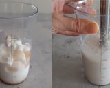 飲む果実酢で梨とりんごのミックスジュース作り方3写真