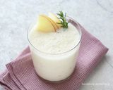 飲む果実酢で梨とりんごのミックスジュース作り方5写真
