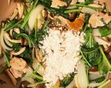 ♡チキンとキノコほうれん草のクリーム煮♡作り方6写真