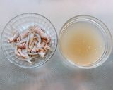 中味汁でイリチーとゆし豆腐作り方2写真