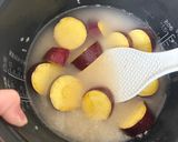 さつまいもごはん作り方1写真