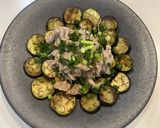 豚肉となすのラー油ポン酢ソース作り方3写真