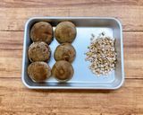 洋風お月見椎茸の肉詰め作り方2写真