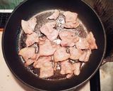 簡単☆牛肉とキムチのサンチュ巻き作り方1写真