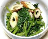 空芯菜の酢味噌和え作り方3写真