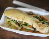 ＊10分で完成＊鮭の味噌チーズ丼弁当作り方6写真