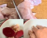 簡単！五香粉唐揚げとナスの素揚げうどん♪作り方2写真