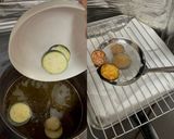 簡単！五香粉唐揚げとナスの素揚げうどん♪作り方3写真