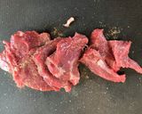 管理栄養士の牛肉と野菜の南蛮漬け作り方2写真