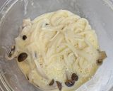 きのこのカルボナーラうどん作り方4写真