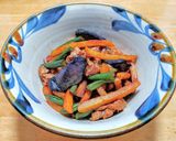 豚バラとインゲンとナスとポテトの中華炒め作り方8写真
