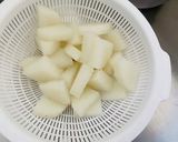 ホクホク・長芋のお味噌汁作り方4写真