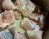 鶏ささみ肉のカレーマヨ炒め♪ご飯のお供♪作り方1写真