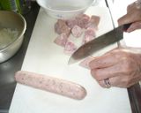 ソーセージのフレンチ風トマトソース煮込み作り方2写真