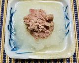 夫のつまみ(大根おろしとツナ)作り方4写真