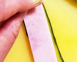 弁当隙間に!きゅうりとハムのクルクル巻き作り方3写真