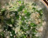 離乳食★しめじとほうれん草の豆乳スープ作り方2写真