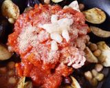 ワインに合う♪なすとビーンズのトマト煮作り方3写真