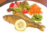 鮎のコンフィ　きゅうりのソースを添えて作り方6写真