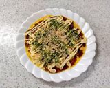 レンジでオートミールお好み焼き作り方6写真
