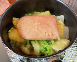 優しい旨味！蕪と油揚げのそぼろあん☆作り方2写真