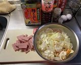 MrsWongちのそうめんチャンプルー作り方1写真