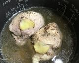 ガッツリ肉料理 炊飯器しっとり*塩豚ハム作り方6写真