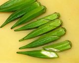 茄子とオクラのサバカレー炒め作り方5写真