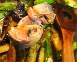 茄子とオクラのサバカレー炒め作り方11写真