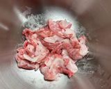 あぐー豚のプチプチサラダ作り方1写真