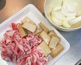 豚バラと厚揚げのコチュジャン炒め♩作り方1写真