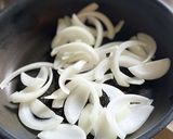 玉ねぎのポン酢炒め作り方1写真