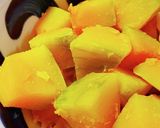 かぼちゃの茶巾絞り作り方1写真