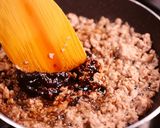 「食べる肉味噌ラー油」で作る特製担々麺作り方4写真