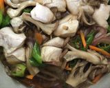 ささみと舞茸の親子丼作り方5写真