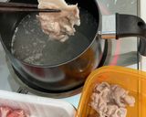 【作りおき活用】冷しゃぶサラダうどん作り方2写真