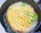 チキンとキャベツ入りサッポロ一番作り方4写真