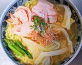 チキンとキャベツ入りサッポロ一番作り方5写真