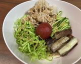 【作りおき活用】冷しゃぶサラダうどん作り方10写真