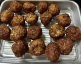 甘黒酢肉団子‎◯◯◯✨作り方4写真
